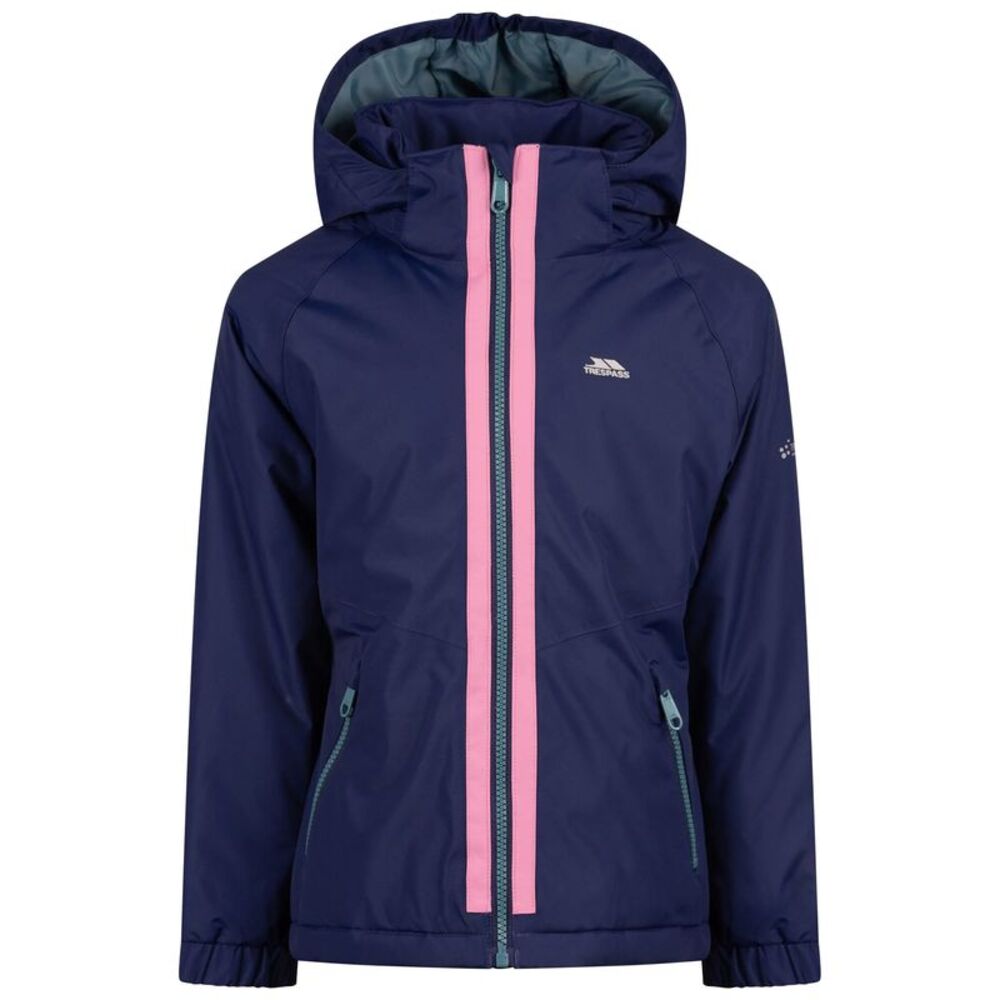 Trespass Girls Rossa Padded Waterproof Jacket / Sapphire Blue